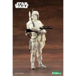 ARTFX+: Star Wars - Boba Fett 1/10 - White Armor Ver. LIMITED EDITION [Kotobukiya] -Figuras Modelos Tienda artfx star wars boba fett 110 white armor ver limited edition kotobukiya 1 7