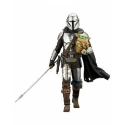 ARTFX Star Wars: Mandalorian & Grogu With Beskar Staff 1/10 [Kotobukiya]
