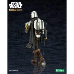 ARTFX Star Wars: Mandalorian & Grogu With Beskar Staff 1/10 [Kotobukiya] -Figuras Modelos Tienda artfx star wars mandalorian grogu with beskar staff 110 kotobukiya 1 4