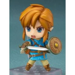 GOOD SMILE COMPANY The Legend Of Zelda: Breath Of The Wild - Link Breath Of The Wild Ver. Reissue [Nendoroid 733] -Figuras Modelos Tienda breath of the wild nendoroid link 3