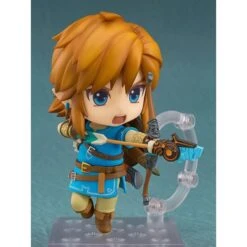 GOOD SMILE COMPANY The Legend Of Zelda: Breath Of The Wild - Link Breath Of The Wild Ver. Reissue [Nendoroid 733] -Figuras Modelos Tienda breath of the wild nendoroid link 4