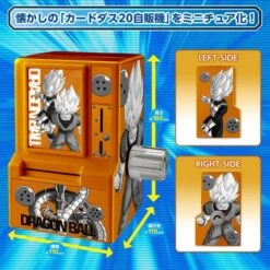 Dragon Ball: 35th Anniversary Carddass Mini Vending Machine - Dragon Ball [Bandai] -Figuras Modelos Tienda dragon ball 35th anniversary carddass mini vending machine dragon ball bandai 1 2