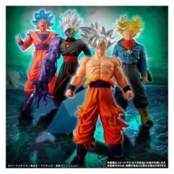 Bandai Dragon Ball Super - Son Goku Migatte No Goku'i / SSJ God SS / Zamasu / Trunks Set Limited Edition [HG - Silver Edition]