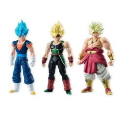 Dragon Ball Z - SSGSS Vegito / Super Saiyan Bardock / Broly Pack BOX [Bandai Shodo Vol. 5]