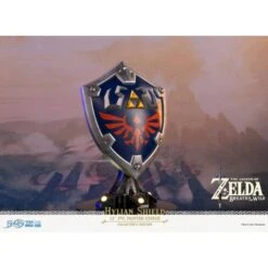 Legend Of Zelda: Breath Of The Wild - Hylian Shield - Collectors Edition With Led Stand [Nintendo] -Figuras Modelos Tienda legend of zelda breath of the wild hylian shield standard edition ver nintendo 1 22