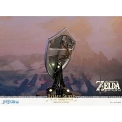 Legend Of Zelda: Breath Of The Wild - Hylian Shield - Collectors Edition With Led Stand [Nintendo] -Figuras Modelos Tienda legend of zelda breath of the wild hylian shield standard edition ver nintendo 1 26