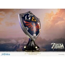 Legend Of Zelda: Breath Of The Wild - Hylian Shield - Collectors Edition With Led Stand [Nintendo] -Figuras Modelos Tienda legend of zelda breath of the wild hylian shield standard edition ver nintendo 1 28