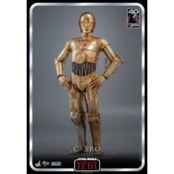 Movie Masterpiece DIECAST: Star Wars Episode VI- Return Of The Jedi - C-3PO 1/6 [Hot Toys] -Figuras Modelos Tienda movie masterpiece diecast star wars episode vi return of the jedi c 3po 16 hot toys 1 14
