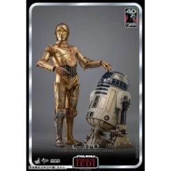 Movie Masterpiece DIECAST: Star Wars Episode VI- Return Of The Jedi - C-3PO 1/6 [Hot Toys] -Figuras Modelos Tienda movie masterpiece diecast star wars episode vi return of the jedi c 3po 16 hot toys 1 15