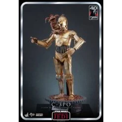 Movie Masterpiece DIECAST: Star Wars Episode VI- Return Of The Jedi - C-3PO 1/6 [Hot Toys] -Figuras Modelos Tienda movie masterpiece diecast star wars episode vi return of the jedi c 3po 16 hot toys 1 16