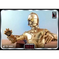 Movie Masterpiece DIECAST: Star Wars Episode VI- Return Of The Jedi - C-3PO 1/6 [Hot Toys] -Figuras Modelos Tienda movie masterpiece diecast star wars episode vi return of the jedi c 3po 16 hot toys 1 6