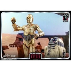 Movie Masterpiece DIECAST: Star Wars Episode VI- Return Of The Jedi - C-3PO 1/6 [Hot Toys] -Figuras Modelos Tienda movie masterpiece diecast star wars episode vi return of the jedi c 3po 16 hot toys 1 7