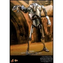 Movie Masterpiece: Star Wars Episode II ATTACK OF THE CLONES - Super Battle Droid 1/6 [Hot Toys] -Figuras Modelos Tienda movie masterpiece star wars episode ii attack of the clones super battle droid 16 hot toys 1 12