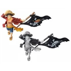 BANPRESTO ONE PIECE - MAGAZINE FIGURE LUFFY - (Set Of 2) [Used]
