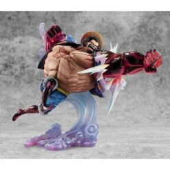 MegaHouse One Piece Monkey D. Luffy SA-MAXIMUM - Gear Fourth Boundman Ver.2 Limited Edition [Portrait Of Pirates] -Figuras Modelos Tienda one piece monkey d luffy sa maximum gear fourth boundman ver2 limited edition portrait of pirates 1 3