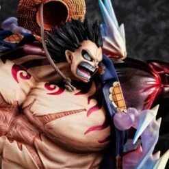 MegaHouse One Piece Monkey D. Luffy SA-MAXIMUM - Gear Fourth Boundman Ver.2 Limited Edition [Portrait Of Pirates] -Figuras Modelos Tienda one piece monkey d luffy sa maximum gear fourth boundman ver2 limited edition portrait of pirates 1 8