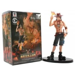 ONE PIECE - SCULTURES ZOUKEIOU CHOUJO KESSEN VOL.4 PORTGAS D. ACE [Banpresto] [Used]