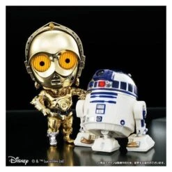 Q Droid Star Wars - C-3PO & R2-D2 Memorial Plating Color Ver. Limited Edition [Bandai]