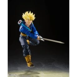 S.H.FIGUARTS: Dragon Ball Z - Future Trunks SSJ (The Boy From The Future Ver.) [Bandai Spirits] -Figuras Modelos Tienda shfiguarts dragon ball z future trunks ssj the boy from the future ver bandai spirits 1 4
