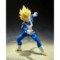 S.H.FIGUARTS: Dragon Ball Z - Vegeta SSJ (Awakened Super Saiyan Blood Ver.) [Bandai Spirits] -Figuras Modelos Tienda shfiguarts dragon ball z vegeta ssj awakened super saiyan blood ver bandai spirits 1 2
