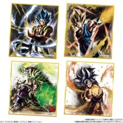 Shokugan: Dragon Ball - Shikishi ART RAGING 10Pack BOX (CANDY TOY) [Bandai] -Figuras Modelos Tienda shokugan dragon ball shikishi art raging 10pack box candy toy bandai 1 2