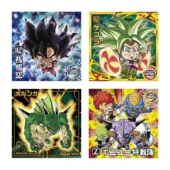 Shokugan: Dragon Ball - Super Warrior Seal Wafer - Super God Dragon - 20 Packs/Box (CANDY TOY) [Bandai]