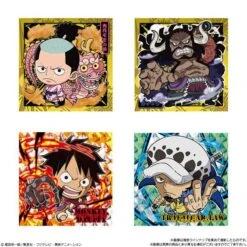 Shokugan: ONE PIECE Pirate - Sticker Wafer 20Pack BOX (CANDY TOY) [Bandai] -Figuras Modelos Tienda shokugan one piece pirate sticker wafer 20pack box candy toy bandai 1 2