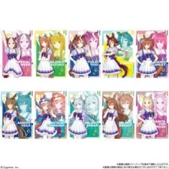 Shokugan: Uma Musume Pretty Derby Twin - Wafer 20Pack BOX (CANDY TOY) [Bandai] -Figuras Modelos Tienda shokugan uma musume pretty derby twin wafer 20pack box candy toy bandai 1 2