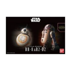 Star War - BB-8 & R2-D2 1/12 Plastic Model [Bandai] -Figuras Modelos Tienda star war bb 8 r2 d2 112 plastic model bandai 1 3