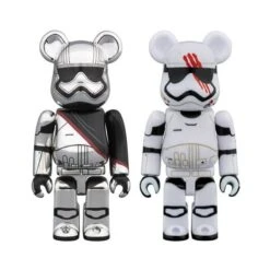 [email protected] / BEARBRICK 100% STAR WARS CAPTAIN PHASMA & FN-2187 2 PACK [Medicom Toy]