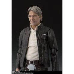 Bandai STAR WARS: The Force Awakens - Han Solo [SH Figuarts] -Figuras Modelos Tienda star wars the force awakens han solo sh figuarts 1 2