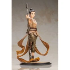 Kotobukiya Star Wars: The Force Awakens Rey -Descendant Of Light- [ARTFX Artist Series] -Figuras Modelos Tienda star wars the force awakens rey descendant of light artfx artist series 1 4