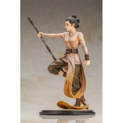 Kotobukiya Star Wars: The Force Awakens Rey -Descendant Of Light- [ARTFX Artist Series] -Figuras Modelos Tienda star wars the force awakens rey descendant of light artfx artist series 1 6
