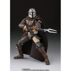 Bandai STAR ​​WARS: The Mandalorian - The Mandalorian [SH Figuarts] -Figuras Modelos Tienda star wars the mandalorian the mandalorian sh figuarts 1 3