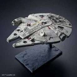 Star Wars The Rise Of Skywalker - Spacecrafts Vehicles Millennium Falcon Plastic Model [Bandai]