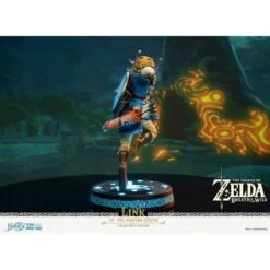 GOOD SMILE COMPANY The Legend Of Zelda: Breath Of The Wild - Link 10 Inch Collector With Led Stand [First 4 Figure] -Figuras Modelos Tienda the legend of zelda breath of the wild link 10 inch collector first 4 figure 1 13