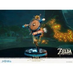 GOOD SMILE COMPANY The Legend Of Zelda: Breath Of The Wild - Link 10 Inch Collector With Led Stand [First 4 Figure] -Figuras Modelos Tienda the legend of zelda breath of the wild link 10 inch collector first 4 figure 1 14