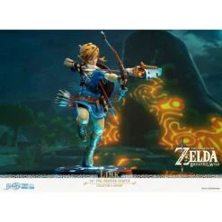 GOOD SMILE COMPANY The Legend Of Zelda: Breath Of The Wild - Link 10 Inch Collector With Led Stand [First 4 Figure] -Figuras Modelos Tienda the legend of zelda breath of the wild link 10 inch collector first 4 figure 1 17
