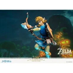 GOOD SMILE COMPANY The Legend Of Zelda: Breath Of The Wild - Link 10 Inch Collector With Led Stand [First 4 Figure] -Figuras Modelos Tienda the legend of zelda breath of the wild link 10 inch collector first 4 figure 1 18