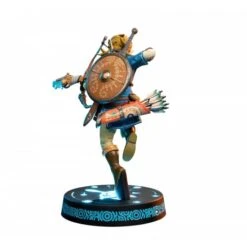 GOOD SMILE COMPANY The Legend Of Zelda: Breath Of The Wild - Link 10 Inch Collector With Led Stand [First 4 Figure] -Figuras Modelos Tienda the legend of zelda breath of the wild link 10 inch collector first 4 figure 1 7