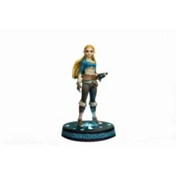 GOOD SMILE COMPANY The Legend Of Zelda: Breath Of The Wild - Zelda 10 Inch Collector With Led Stand [First 4 Figure] -Figuras Modelos Tienda the legend of zelda breath of the wild zelda 10 inch collector first 4 figure 1 4