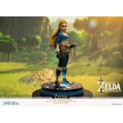 GOOD SMILE COMPANY The Legend Of Zelda: Breath Of The Wild - Zelda 10 Inch Collector With Led Stand [First 4 Figure] -Figuras Modelos Tienda the legend of zelda breath of the wild zelda 10 inch collector first 4 figure 1 7