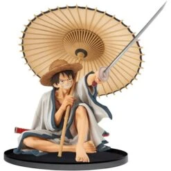 WORLD FIGURE COLOSSEUM: One Piece - King Summit Battle 2 Vol.6 - Monkey D. Luffy (Normal Color Ver.) [Banpresto] [Used]
