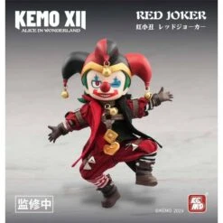 XEMO XII DOLL: Alice In Wonderland - Red Joker Deformed Action Doll [Kemo] -Figuras Modelos Tienda xemo xii doll alice in wonderland red joker deformed action doll kemo 1 2